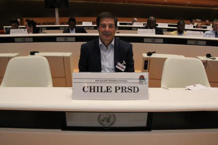 Partido Radical participa en Consejo de la Internacional Socialista en Naciones Unidas