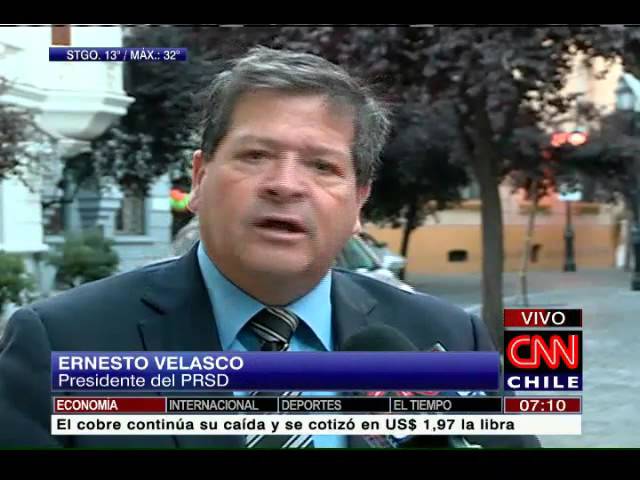 Ernesto Velasco: «El país espera que haya un mayor orden político en el Gobierno»