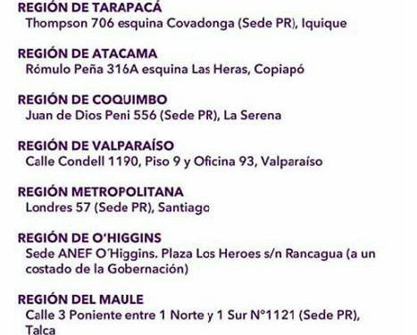 Detalles de la jornada de elecciones de la Juventud Radical en todo Chile